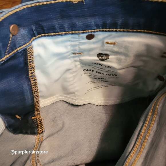 Madewell Jeans Size 27 Skinny 10" High Rise Tummy Control Danny Wash G7391 - Picture 4 of 13